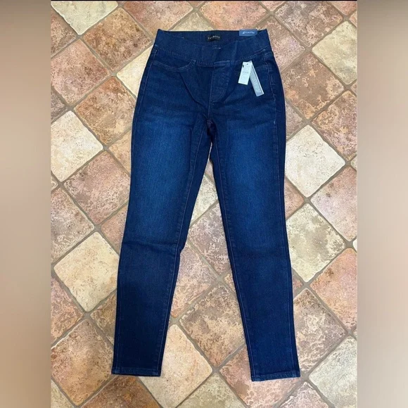 NWT Talbots Pull On Jeggings Dark Blue